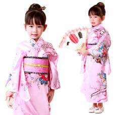 Girl Yukata Kimono for 4-8 year
